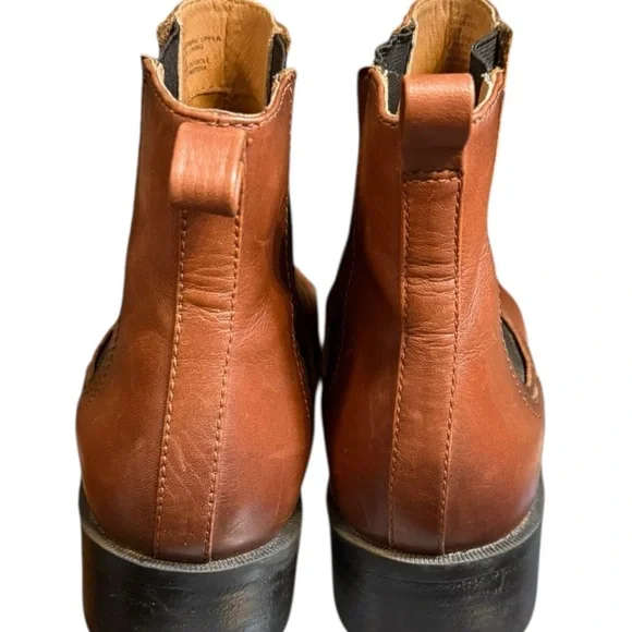 Steve Madden Chelsea Boots Women’s Brown Leather 10M - Picture 6 of 8